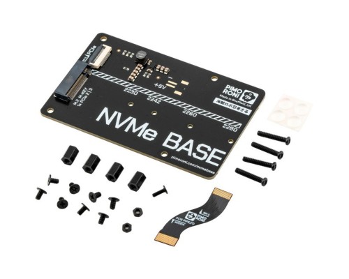 Додаткове обладнання до промислового ПК Pimoroni Плата розширення NVMe Base для Raspberry Pi 5 (PIM699)