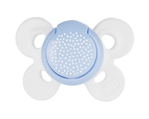 Пустушка Chicco Physio Comfort силіконова від 2 до 6 місяців 1шт. (блакитна) (74911.21.00)