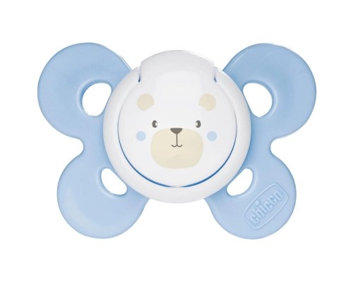 Пустушка Chicco Physio Comfort силіконова від 2 до 6 місяців 1шт. (блакитна) (74911.21.00)