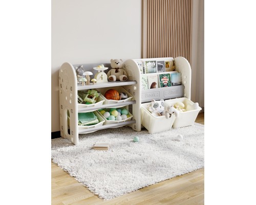 Дитячий стелаж Mealux Crato White (KD-E051 White)