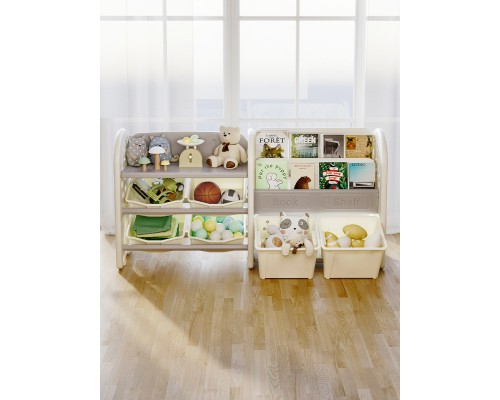 Дитячий стелаж Mealux Crato White (KD-E051 White)