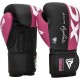 Боксерські рукавички RDX REX F4 Pink/Black-10 унцій (BGR-F4P-10OZ)