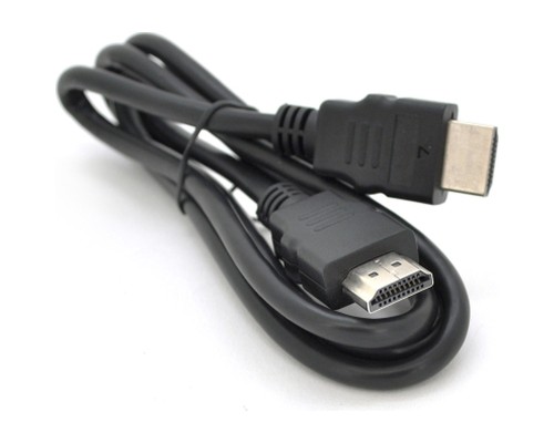 Кабель мультимедійний HDMI M to HDMI M 1.0m V1.4 black Merlion (YT-HDMI(M)/(M)HSP-1m)