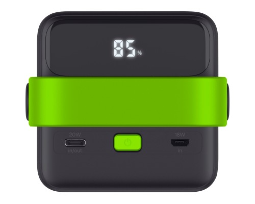 Батарея універсальна Trust 50000mAh Redoh XXL, 3хUSB-A/USB-C, 20W, black (25196_TRUST)