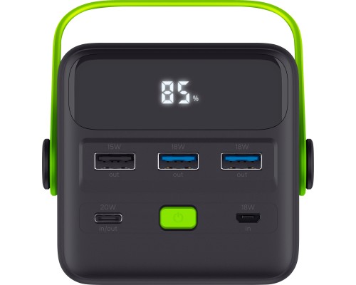 Батарея універсальна Trust 50000mAh Redoh XXL, 3хUSB-A/USB-C, 20W, black (25196_TRUST)