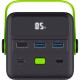 Батарея універсальна Trust 50000mAh Redoh XXL, 3хUSB-A/USB-C, 20W, black (25196_TRUST)