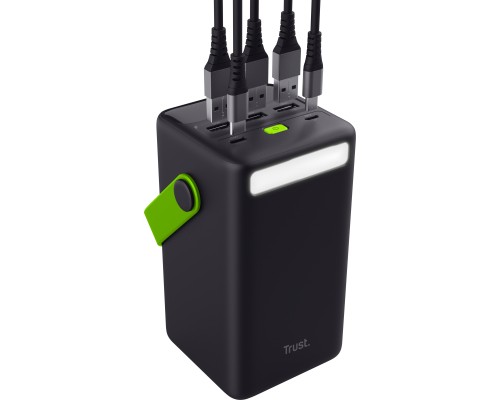 Батарея універсальна Trust 50000mAh Redoh XXL, 3хUSB-A/USB-C, 20W, black (25196_TRUST)