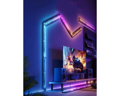 Світильник Govee H1063 Gaming Wall Light Expansion Kit, 2pcs, RGBIC, Wi-Fi/Bluetooth, Purple (H10630A5)