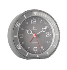 Настільний годинник Lowell будильник, сірий (JA7096G)