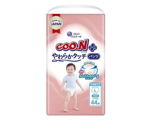 Підгузки GOO.N Plus 9-14 кг Розмір 4 L, 44 шт (21001511)