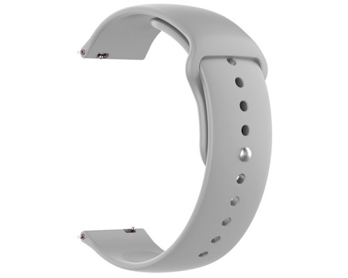 Ремінець до смарт-годинника Armorstandart Silicone Watch Strap 22mm Light Grey (ARM80664)