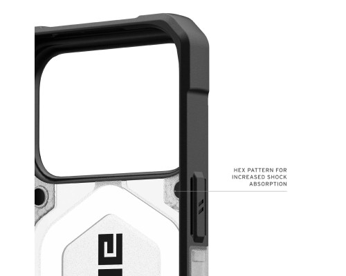 Чохол до мобільного телефона UAG Pathfinder Clear MagSafe iPhone 17 Pro Ice/Silver (114551114333)