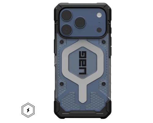Чохол до мобільного телефона UAG Pathfinder Clear MagSafe iPhone 17 Pro Ice/Silver (114551114333)