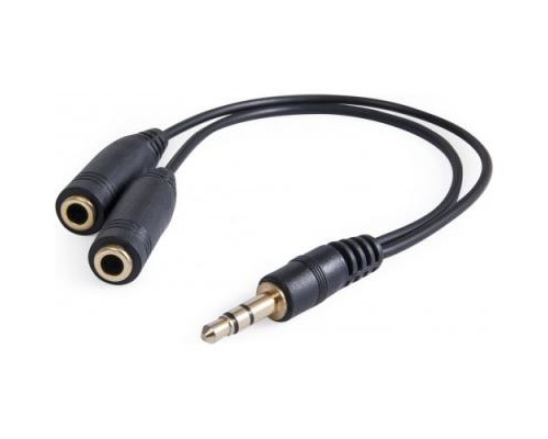 Кабель мультимедійний Jack 3.5mm папа/2xJack 3.5mm мама Defender (63001)