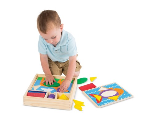 Розвиваюча іграшка Melissa&Doug Мозаика для начинающих (MD528)