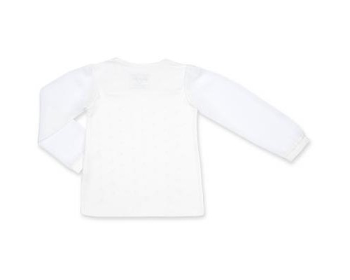 Кофта дитяча Breeze з шифоновими рукавами і стразами (8840-98G-beige)