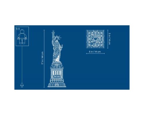 Конструктор LEGO Статуя Свободы (21042)