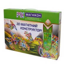 Конструктор Магнікон 65 деталей (MK-65)