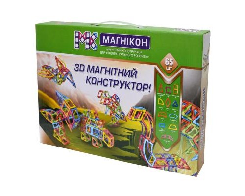 Конструктор Магнікон 65 деталей (MK-65)