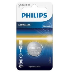 Батарейка Philips CR2032 Lithium * 1 (CR2032/01B)