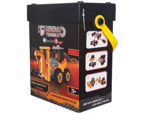 Конструктор Microlab Toys Будівельна техніка - крановий маніпулято (MT8912) Конструктор Microlab Toys Будівельна техніка - крановий маніпулято (MT8912)