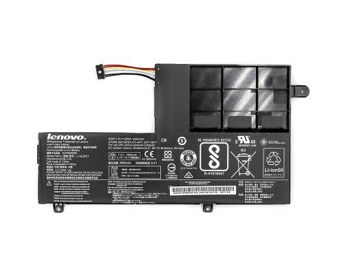 Акумулятор до ноутбука PowerPlant LENOVO Ideapad 300S (L14M2P21) 7.4V 30Wh (NB480715) 