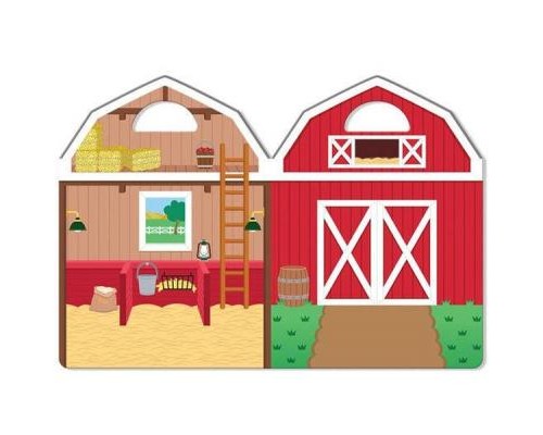Набір для творчості Melissa&Doug Багаторазові наклейки Ферма (MD19408)
