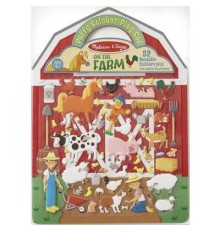 Набір для творчості Melissa&Doug Багаторазові наклейки Ферма (MD19408)