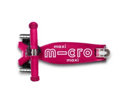 Самокат Micro Maxi Deluxe Pink LED (MMD077)
