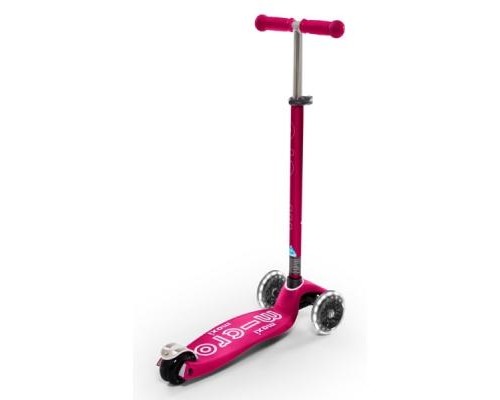 Самокат Micro Maxi Deluxe Pink LED (MMD077)