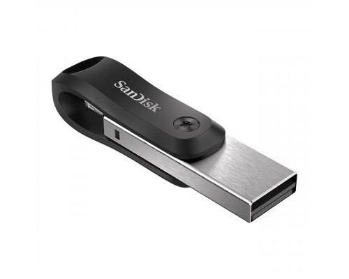 USB флеш накопичувач SanDisk 128GB iXpand Go USB 3.0/Lightning (SDIX60N-128G-GN6NE) 