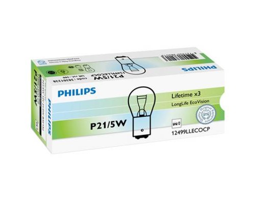 Автолампа Philips 21/5W (12499 LLECO CP)