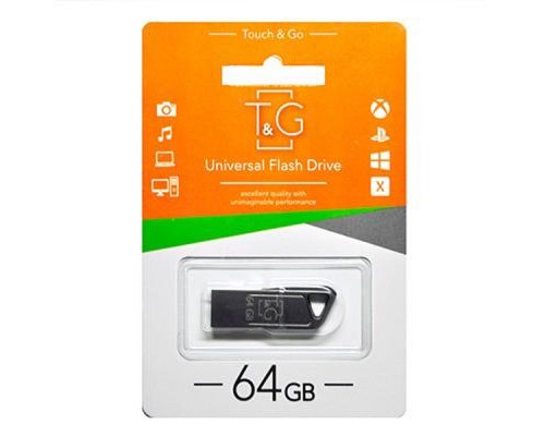 USB флеш накопичувач T&G 64GB 114 Metal Series USB 2.0 (TG114-64G) 