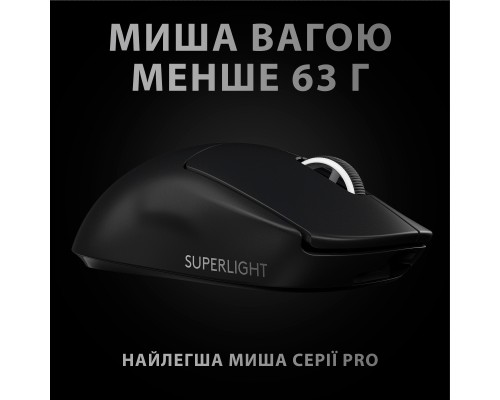 Мишка Logitech G Pro X Superlight Wireless Black (910-005880)