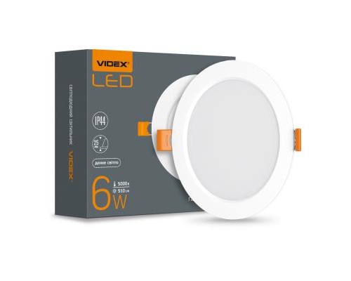 Світильник Videx LED 6W 5000K 220V (VL-DLBR-065)