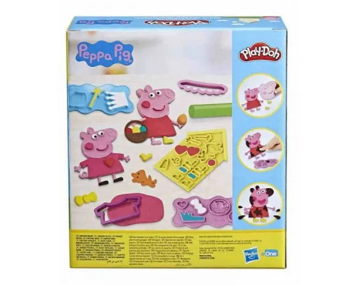 Набір для творчості Hasbro Play-Doh Свинка Пеппа стильний сет (F1497)