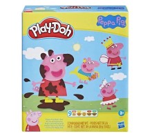Набір для творчості Hasbro Play-Doh Свинка Пеппа стильний сет (F1497)