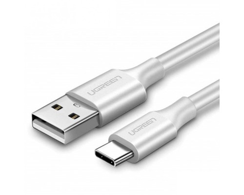 Дата кабель USB 2.0 AM to Type-C 1.5m US287 (White) Ugreen (60122)
