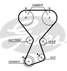 Ремінь ГРМ Gates T313