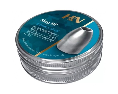 Пульки H&N Slug HP 5,51 мм 200 шт/уп (96355102301)
