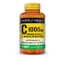 Вітамін Mason Natural Вітамін С 1000мг, з шипшиною та біофлавоноїдами, Vitamin C P (MAV11735)