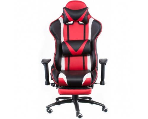 Крісло ігрове Special4You ExtremeRace black/red/white with footrest (E6460) Крісло ігрове Special4You ExtremeRace black/red/white with footrest (E6460)
