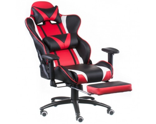 Крісло ігрове Special4You ExtremeRace black/red/white with footrest (E6460) Крісло ігрове Special4You ExtremeRace black/red/white with footrest (E6460)