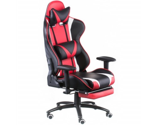 Крісло ігрове Special4You ExtremeRace black/red/white with footrest (E6460) Крісло ігрове Special4You ExtremeRace black/red/white with footrest (E6460)