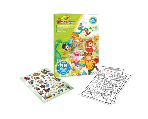 Набір для творчості Crayola Mini Kids Розмальовка Улюблені казки, 96 сторінок (25-1080)