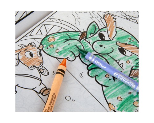 Набір для творчості Crayola Mini Kids Розмальовка Улюблені казки, 96 сторінок (25-1080)