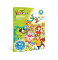 Набір для творчості Crayola Mini Kids Розмальовка Улюблені казки, 96 сторінок (25-1080)