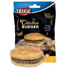 Ласощі для собак Trixie Chicken Burger 9 см (4053032439382)