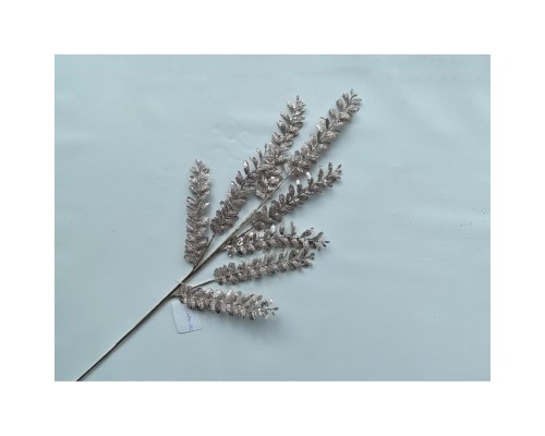 Декоративна гілка YES! Fun Колоски 83 см, золото, гліттер (974578)