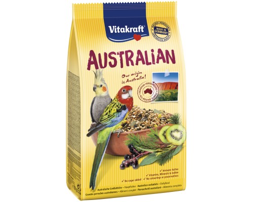 Корм для птахів Vitakraft Australian для австралійських папуг 750 г (4008239216441)